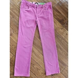 Paris Hilton Pink Denim Jeans Women's Size 30/10 Y2K RARE